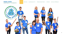 Desktop Screenshot of blumen-schulz.de